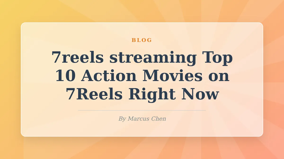 Top 10 Action Movies on 7Reels Right Now
